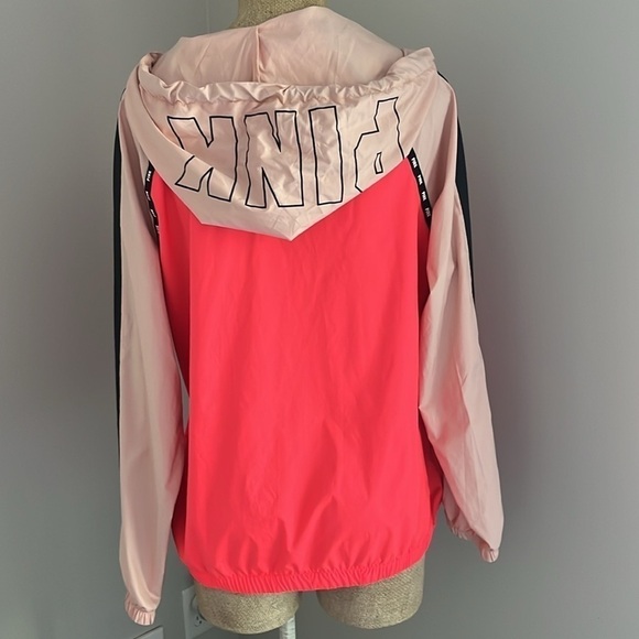 NWT PINK Victoria’s Secret Full Zip Anorak Jacket XS/S - Picture 5 of 6
